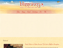 Tablet Screenshot of blissninny.com